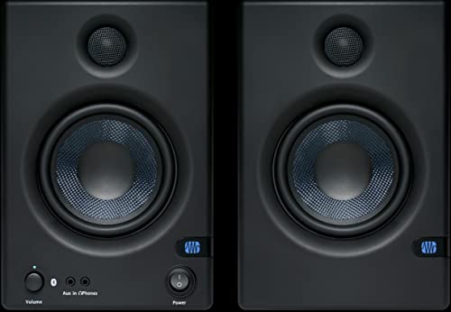 PreSonus Eris E5 BT | Moniteurs de Studio de proximité avec Haut-Parleur de 5,25", Bluetooth 5.0, Puissance de 100 W, Sortie pour Caisson de Graves, entrées symétriques et asymétriques Cover