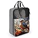 Flowers And Birds Shoe Bags for Travel Water-Resistant Shoes Pouch with Handle Fashion Shoe Organizer with Zipper Closure Portable Sneaker Carrier for Men & Women Daily Use