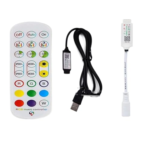 Contrôleur de bande lumineuse LED RVB musical pour synchroniser vos soirées et votre salon