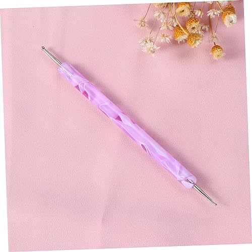 Conjunto Kit De Manicure Escova De Unhas Acrílicas Pontilhando Pincéis De Arte De Unhas Dotter Dicas