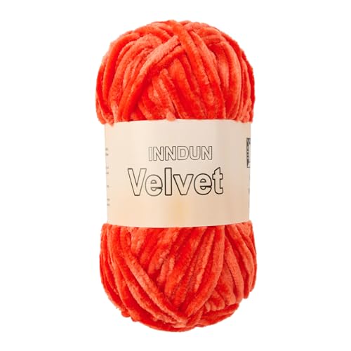 Image of Soft Velvet Chenille Yarn for Crocheting, Super Bulky Yarn for Blankets