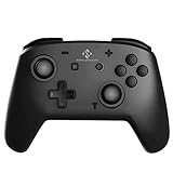 🎮ERGONOMISCHES DESIGN: Mit dem neuestem Design ist die Haptik des Controllers sehr gut und auch alle Tasten und Sticks haben eine angenehme Größe und Druckpunkte und man kann stundenlang spielen ohne Probleme oder Verkrampfungen zu kriegen, egal Sie kleine oder Größe Hände haben, ist eine absolute Verbesserung vom handling als die Joy Cons. Die Schultertasten sind super zu erreichen und die Sticks lassen sich problemlos in alle Richtungen lenken, reagiert ihn nach Eingaben auch schnell.