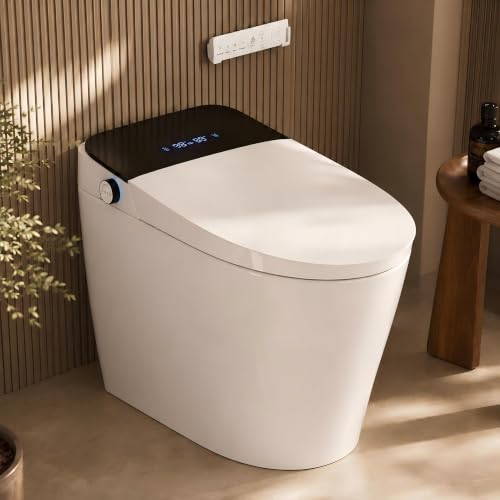 Image of DeerValley Smart Toilet with Bidet Built in, Auto Open Close, ADA Height