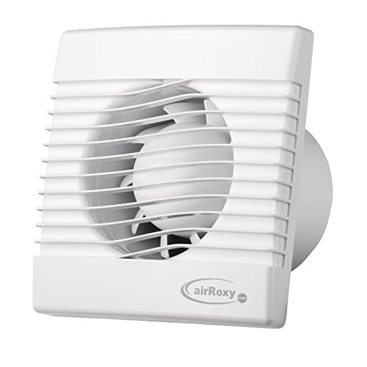 Kvalitet vägg kök badrum fläkt 150 mm standard pRim ventilationsfläkt