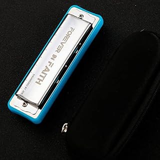 Harmonica Diatonic harmonica Forever in Faith trou rond ABS Comb blues harp phosphore bronze roseau instrument… - Les Beatles, Paul McCartney, John Lennon, RIngo Starr, George Harrison Harmonica Diatonic harmonica Forever in Faith trou rond ABS Comb blues harp phosphore bronze roseau instrument… – Image 2