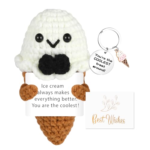 Mini Helado Positiva Divertida Muñeca,Juguetes Peluche Muñeca Punto Lindo Pocket Hug Muñeca de Lana Adornos Positivos para el Hogar Regalo Divertidos para Mujeres Hombres Novia Novio Amigo Familia Mini Helado Positiva Divertida Muñeca,Juguetes Peluche Muñeca Punto Lindo Pocket Hug Muñeca de Lana Adornos Positivos para el Hogar Regalo Divertidos para Mujeres Hombres Novia Novio Amigo Familia