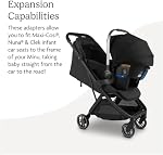 UPPAbaby Car Seat Adapter for Minu V3 - Compatible with Maxi-COSI, Nuna and Clek - Quick + Secure Attachment - 1 Pair