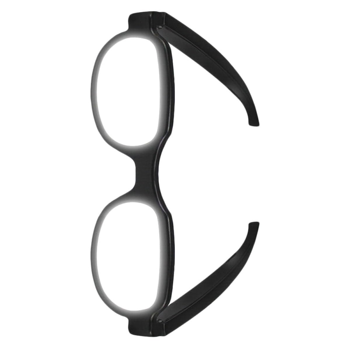 Gafas LED Negras de Plástico con Carga Usb, Cómodas y Divertidas para Fiesta de Cumpleaños y Cosplay Color Aleatorio