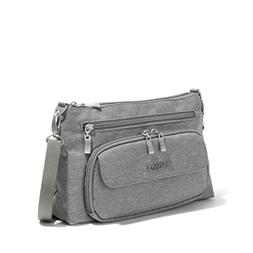 Image of Baggallini Original Everyday 11x7.5 Crossbody Bags Rfid Protected Lightweight Nylon Zippered Travel Purse