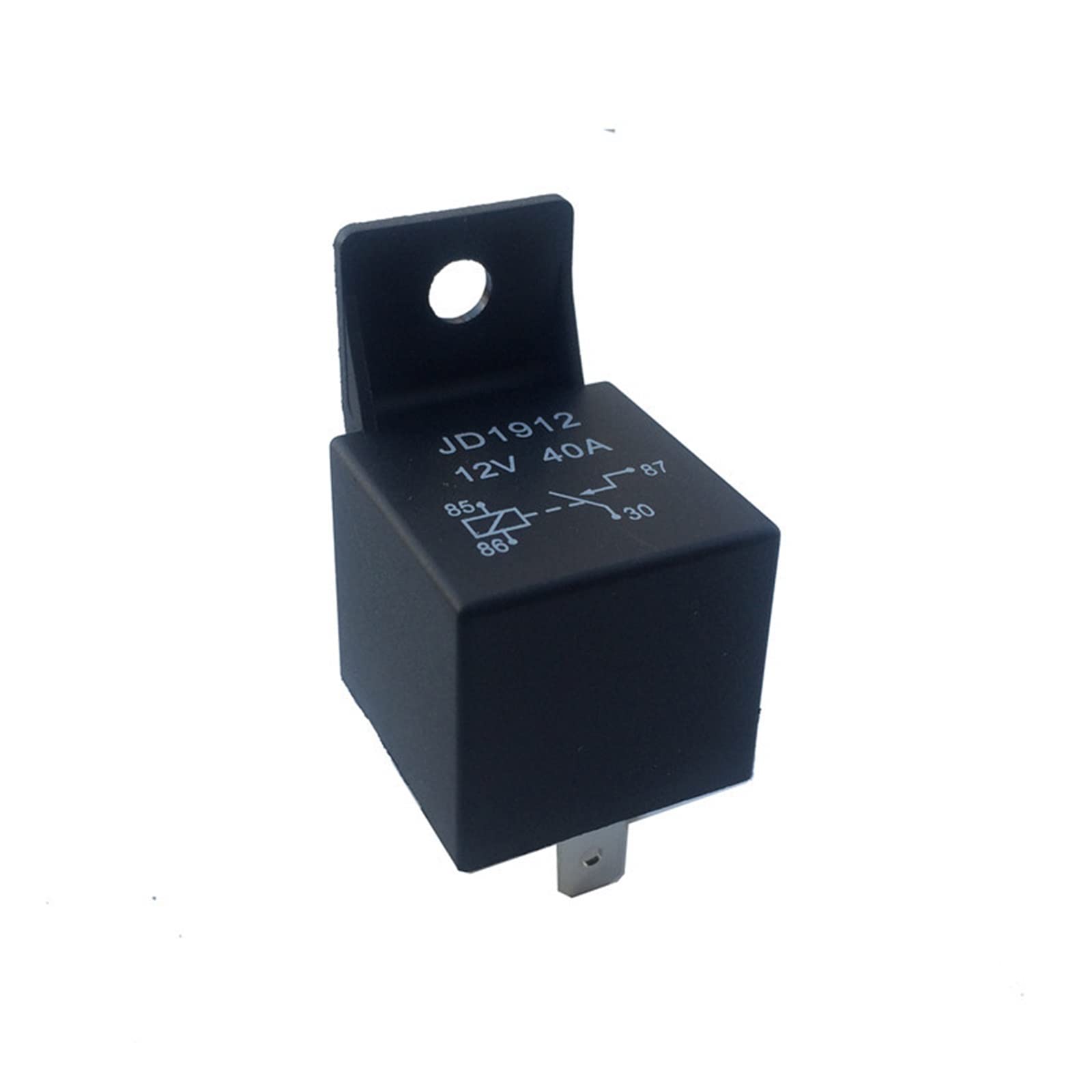 Relais automobile 12V 40A JD2912 à 4 broches pour circuit électrique de voiture
