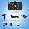 1080P Full HD Dash Camera for Cars, Diamond Lark Dash Cam Front with 32G SD Card, 3”LCD Screen, 170°Wide Angle, Dashboard DashCam with Loop Recording, HDR, Night Vision, G-Sensor, Parking Monitor #5