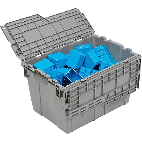 ORBIS Flipak Distribution Container, 21-13/16 x 15-3/16 x 12-7/8, Gray - 1/Pk Cover