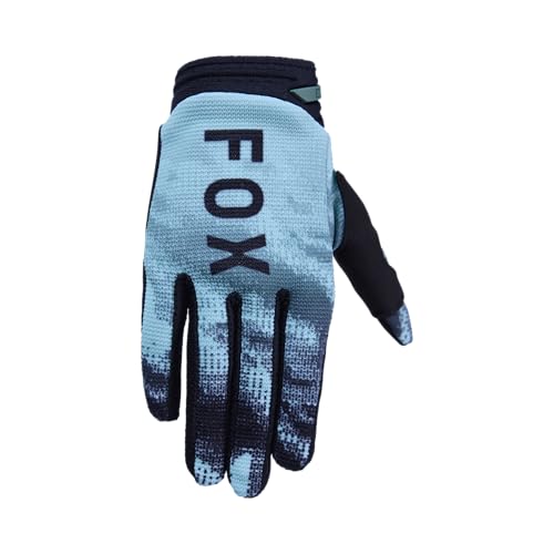 Gants Fox Junior 180 Kairos turquoise taille YXS pour jeune pilote