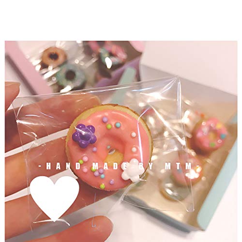 Hybsk Red Heart Stickers Valentine's Day Crafting Scrapbooking 30Mm Adhesive Label (White) #TOP4