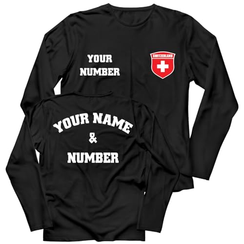 Maillot de foot personnalisé Suisse 2026 pour supporter au stade