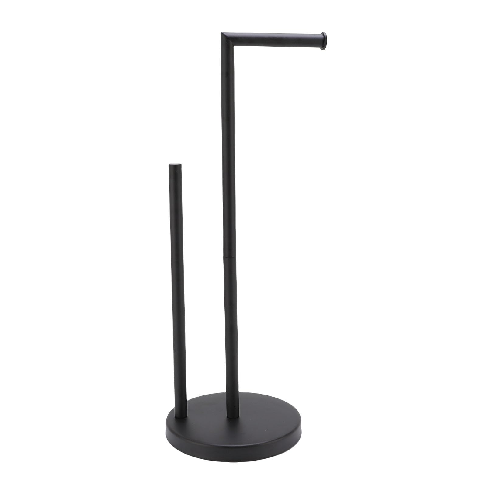 FTVOGUE Wolnostojący Stojak na Papier Toaletowy do Kuchni łazienkowej (BLACK)