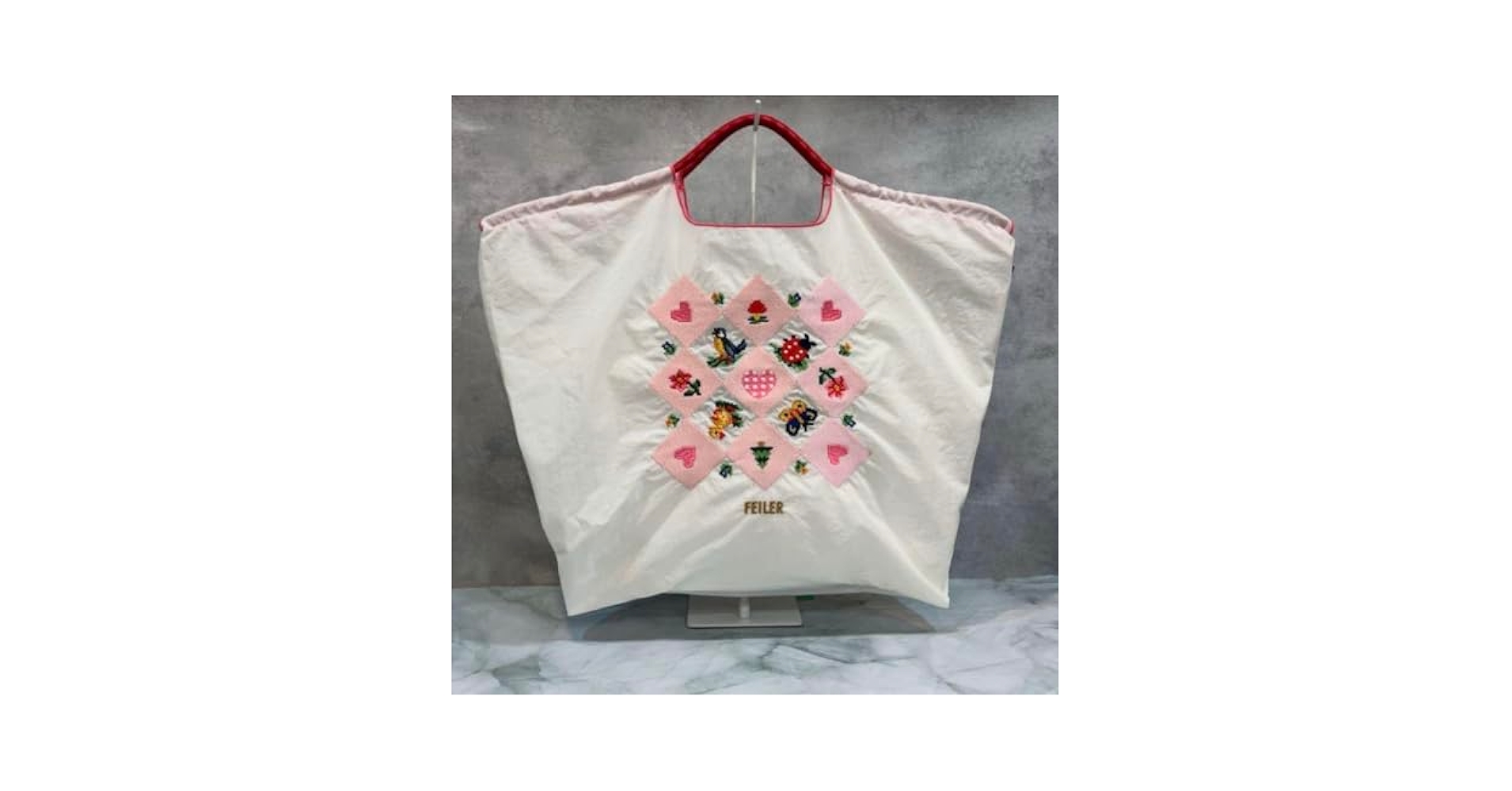 Amazon.co.jp: Ball and Chain Fayler Tote Bag, White, Large