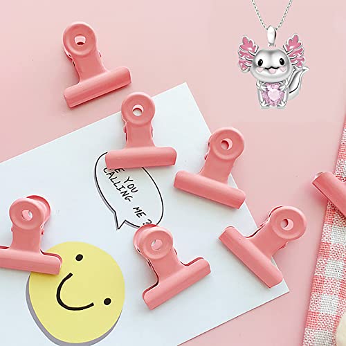 Luohao Cute Anime Axolotl Friendship Mexican Necklaces For Women Dainty Charm Unique Jewelry Gift thumb #4