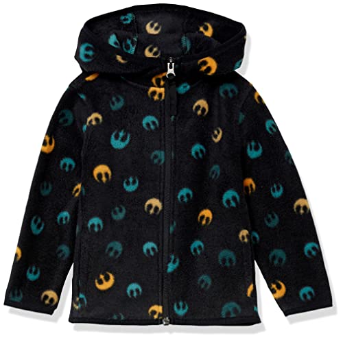 Image of Amazon Essentials Disney | Marvel | Star Wars Boys and Toddlers' Polar Fleece Full-Zip Hooded Jacket