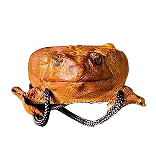RAY'S Sugar Cane Toad Full-Body Purse, Animal Purse Coin Holder, Coin Pouch Toad Full Body Wallet for Home Decoration Storage Valentine's Day Gift, ZSLDZSWSH