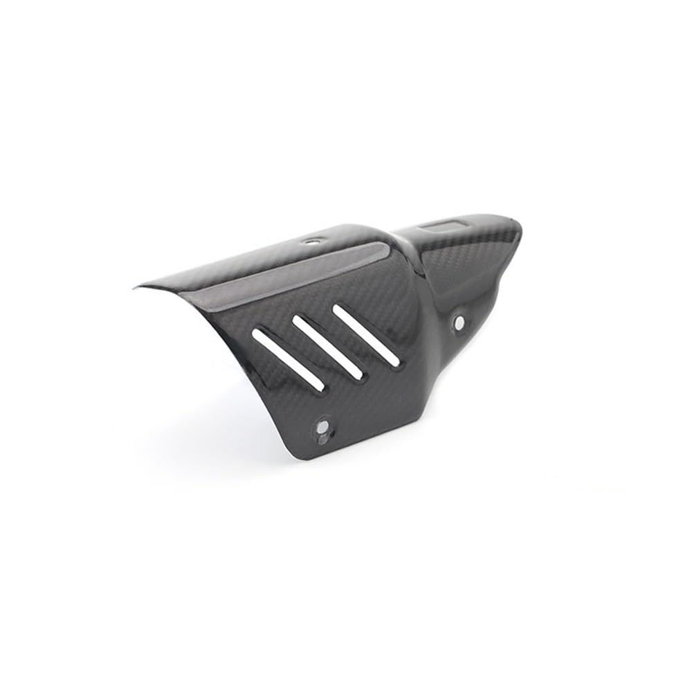 Silencieux d'échappement Couvercle De Protection Thermique Pour Échappement De Moto Pour, Boîtier En Fibre De Carbone Véritable, Tube De Protection Pour Silencieux Moto Silencieux