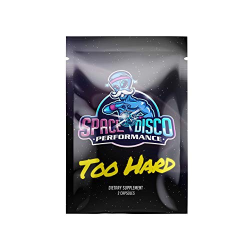 Too Hard Energy Pills | All Natural Ingredients for Men | Maca Root Powder, Korean Red Panax Ginseng, Yohimbine Hcl (2 Capsules) Made in The USA