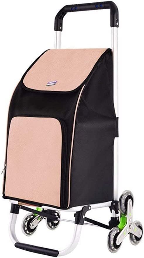 Einkaufstrolley Klappbar Einkaufswagen Alter Mann Einkaufswagen Leben Haushalt Gepäck Anhänger Reise Einkaufstasche…