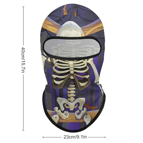 Máscara de Esquí Respirable con Protección UV para Hombres y Mujeres, Balaclava de Cuello Completo, Ideal para Actividades al Aire Libre miniatura 2