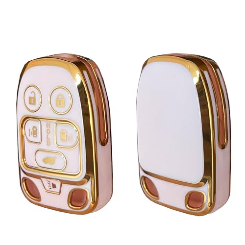 Coque de clé intelligente rose Honda Odyssey 2012 boîtier télécommande N5F-A04TAA - 4