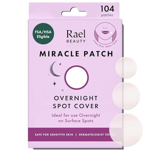 Rael Pimple Patches - Miracle Overnight Spot Cover, Thicker &