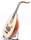 Este oud turco tiene tonos maravillosos gracias a la hermosa caoba, dando su sonido suave. 