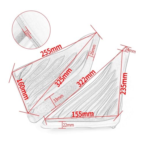 Panneau latéral carénage moteur gauche Rebel CMX500 2017-2024 - 6
