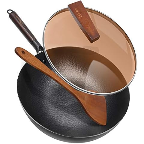 ANEDER 12.5" Carbon Steel Wok Cover