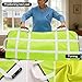 Draw Sheet with Handles, Washable Nylon & Soft Breathable Flannel Positioning Bed Pad Patient Transfer Sheet for Lifting, Turning & Sliding 47.98