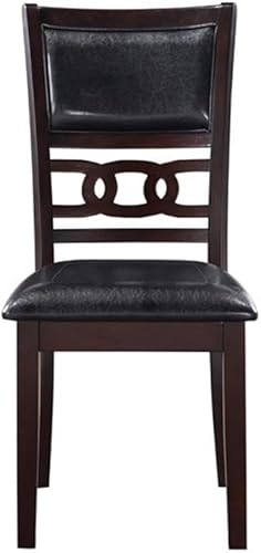 Miniatura 7 de New Classic Furniture Sillas de comedor Gia, juego de 2, color ébano