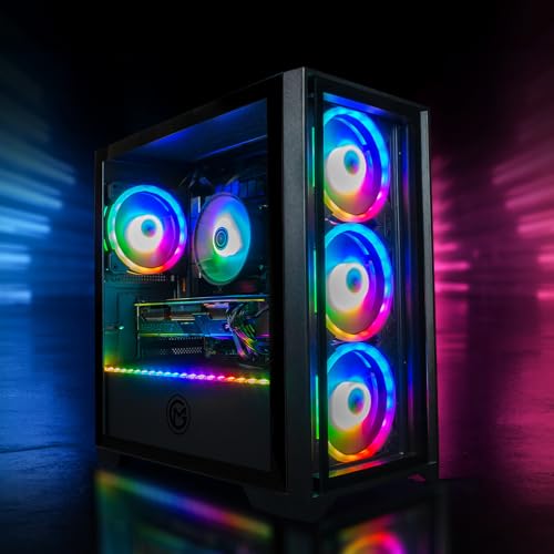 Trinity - Gaming PC - RGB CPU Kühler - Core i5 12400F - GeForce RTX 4060-1000GB M.2 SSD - 32GB DDR4 - WLAN - Windows 11 Pro – Bild 3
