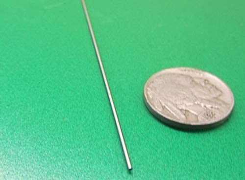 12L14 Carbon Steel Shaft .031" Diameter x 9" Long 4 pcs