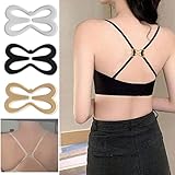 Quavendrix 6-Pack Back Bra Clip Set – Non-Slip Bra Strap Clips for Racerback & Strap Concealment – Comfortable, Adjustable Bra Clips for Women – Hides Straps Under Sleeveless Tops & Dresses Black - Image 5