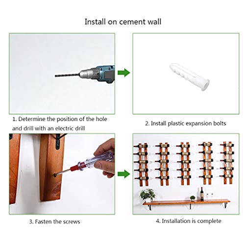 Porte-bouteilles mural bois de tonneau le cadeau idéal pour oenophile - 8
