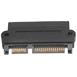 LIGIGWASH SAS zu Serial ATA Adapter Konverter aus ABS Kupfer Zuverlässiger Festplattenadapter für Server und PC Einfache Plug and Play Installation Langlebig und Stabil für schnelle