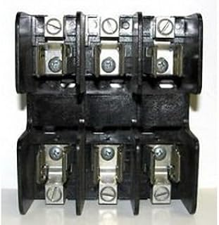 Mersen Fuse Block, Industrial, 31 to 60 A, Fuse UL Class H, K5, 250V AC/DC HAWA 20608 - 1 Each