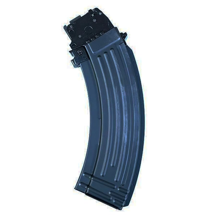 ECOMMUR Cargador para Huntex AK-103 CO2 (4,5mm) | Cargador Extra Calibre 4,5mm 18 Bolas de Acero. con depósito de Co2 Integrado