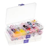 sortierboxen ikea 【TRANSPARENTES DESIGN】Kleinteilebox in transparentem Design. Sie können die Gegenstände offensichtlich in der Box sehen, leicht zu unterscheidende innere Gegenstände.