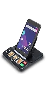 VOCA Senior hands-free system with 3 speed-dial photo buttons, emergency call, Wireless charging,...