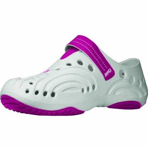 DAWGS Kid's Spirit Shoe, White with Royal Blue,