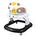 Marchette Multi-Fonction Anti-Renversement pour Enfants 6-12 Mois Marchette pour Enfants avec Musique FANJIANI (Couleur : Noir, Taille : 2)