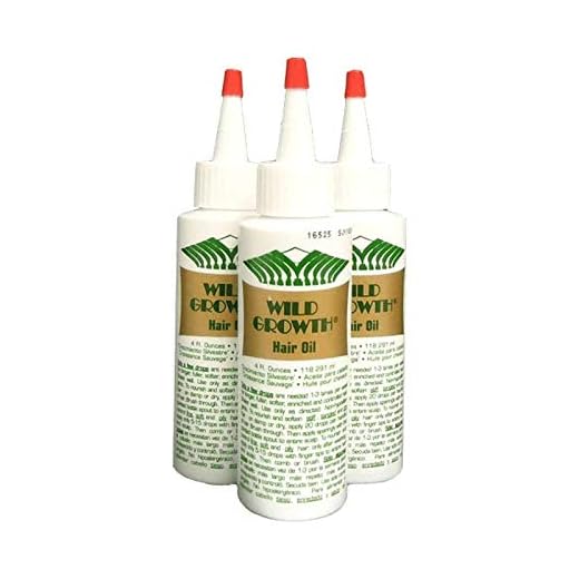 Wild Growth Hair Oil 3pcs x 4oz