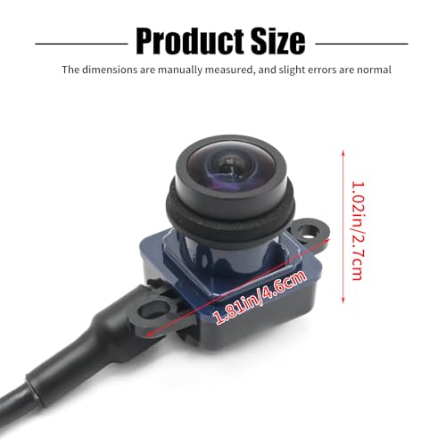 Image of 56054058AG Vehicle Backup Camera, Rear View Backup Camera Replacement for Dodge Charger Chrysler 300 2011-2014, Replaces 4672639AA 56054058AD 56054058AH 56054157AG