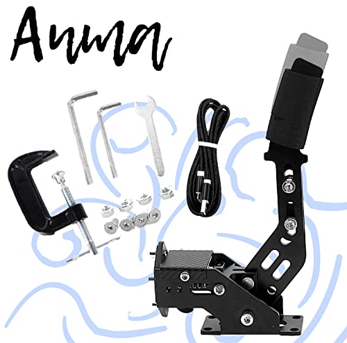 Anman USB Sim Racing Games Handbrake Pro para PC Windows 14 Bit con abrazadera Fit Racing Games Thrustmaster Peripherals/Dirt Rally Logitech G920/G923 Cover