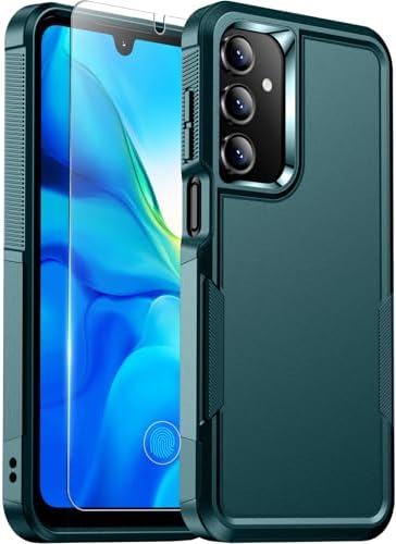 Red2Fire Designed for Samsung Galaxy A16 5G Case, [Military Grade Drop Protection] Non-Slip Heavy Duty Full Body Shockproof Protection Phone Case 6.7 inch,Dark Green